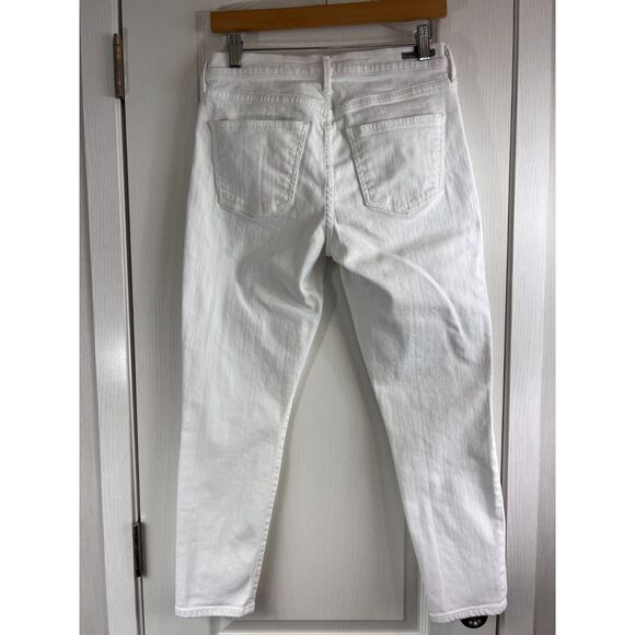 Citizens of Humanity Women's White Denim Skinny Crop Jeans Size 28 - Picture 2 of 12